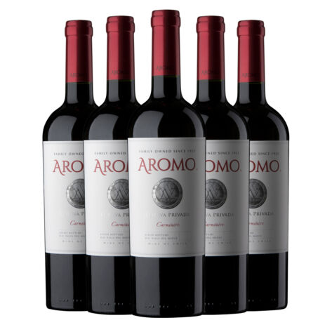 AROMO, RESERVA PRIVADA, CARMENERE X6