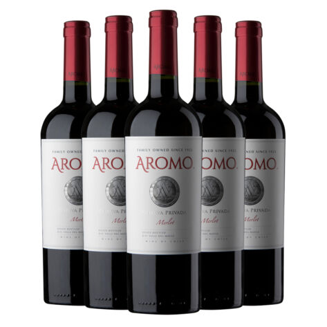 AROMO, RESERVA PRIVADA, MERLOT X6